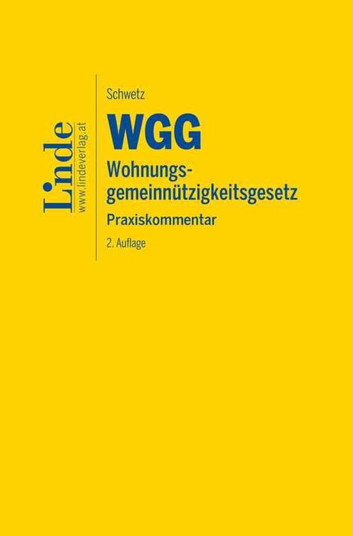Produktbild: WGG | Wohnungsgemeinnützigkeitsgesetz