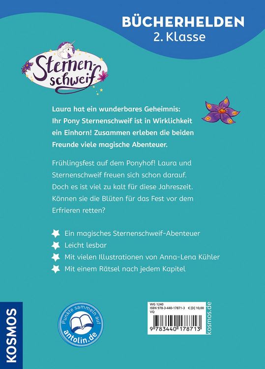 Produktbild: Sternenschweif, B&uuml;cherhelden 2. Klasse, Fest auf dem Ponyhof