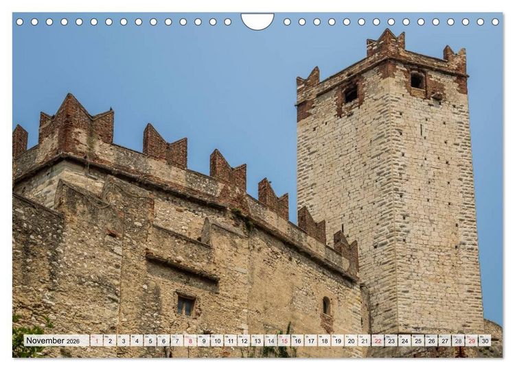 Produktbild: GARDASEE Orte am malerischen Ostufer (Wandkalender 2026 DIN A4 quer), CALVENDO Monatskalender