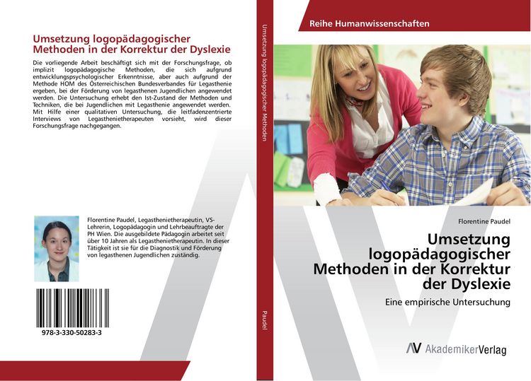 Produktbild: Umsetzung logop&auml;dagogischer Methoden in der Korrektur der Dyslexie