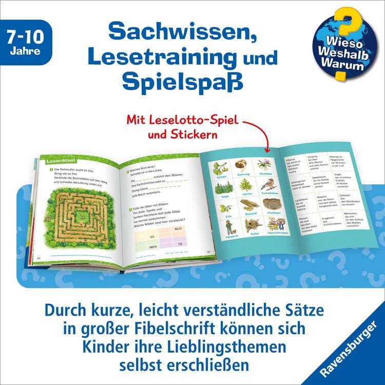 Produktbild: Wieso? Weshalb? Warum? Erstleser, Band 17 - Im Wald