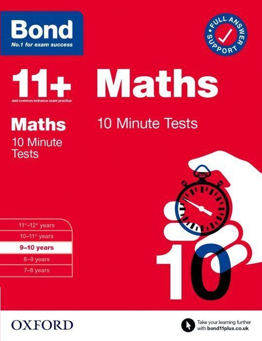 Produktbild: Bond 11+ 10 Minute Tests Maths 9-10 years: For 11+ GL assessment and Entrance Exams