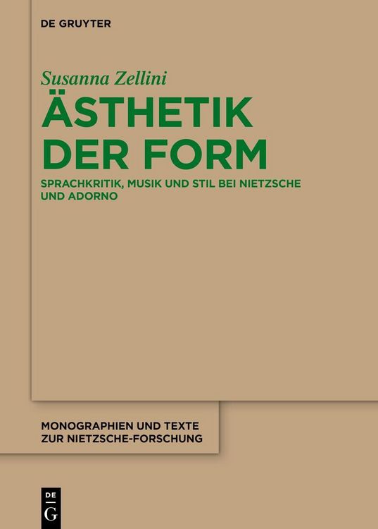 Produktbild: &Auml;sthetik der Form