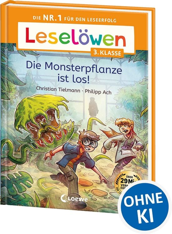 Produktbild: Lesel&ouml;wen 3. Klasse - Die Monsterpflanze ist los!