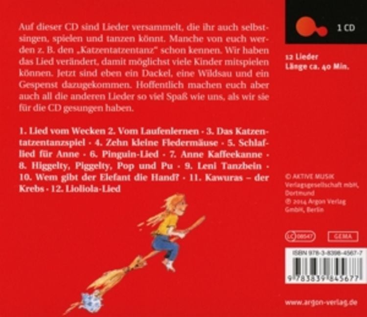 Produktbild: Anne Kaffeekanne: 12 Lieder zum Singen, Spielen und Tanzen