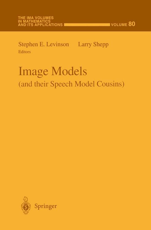 Produktbild: Image Models (and their Speech Model Cousins)
