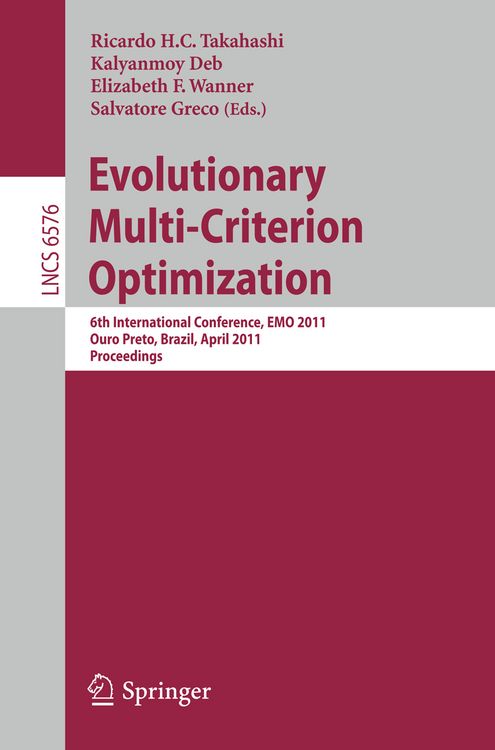 Produktbild: Evolutionary Multi-Criterion Optimization