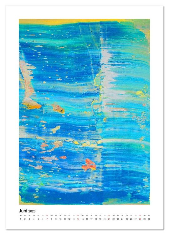 Produktbild: Bunte Tr&auml;ume - Abstrakte Kunst (Wandkalender 2026 DIN A4 hoch), CALVENDO Monatskalender