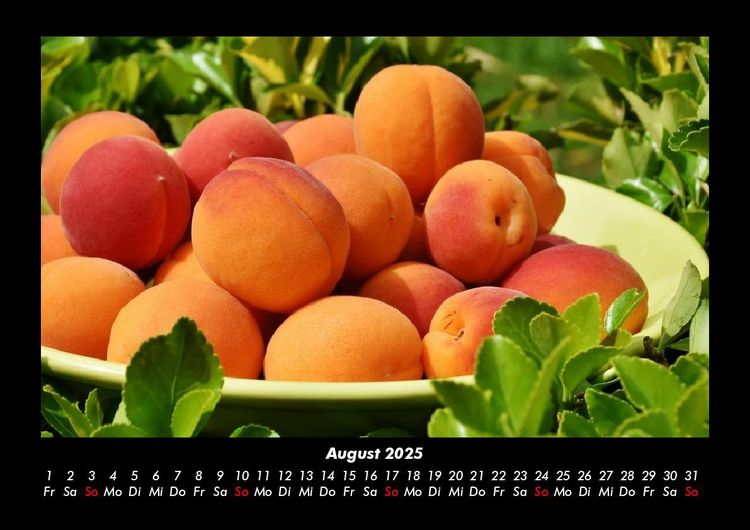 Produktbild: Fr&uuml;chte 2025 Fotokalender DIN A3