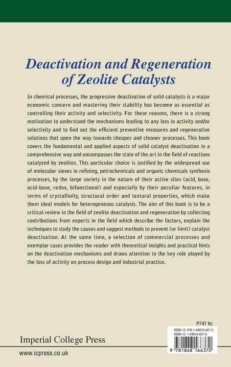 Produktbild: Deactiv & Regener Of Zeolite Cataly (v9)