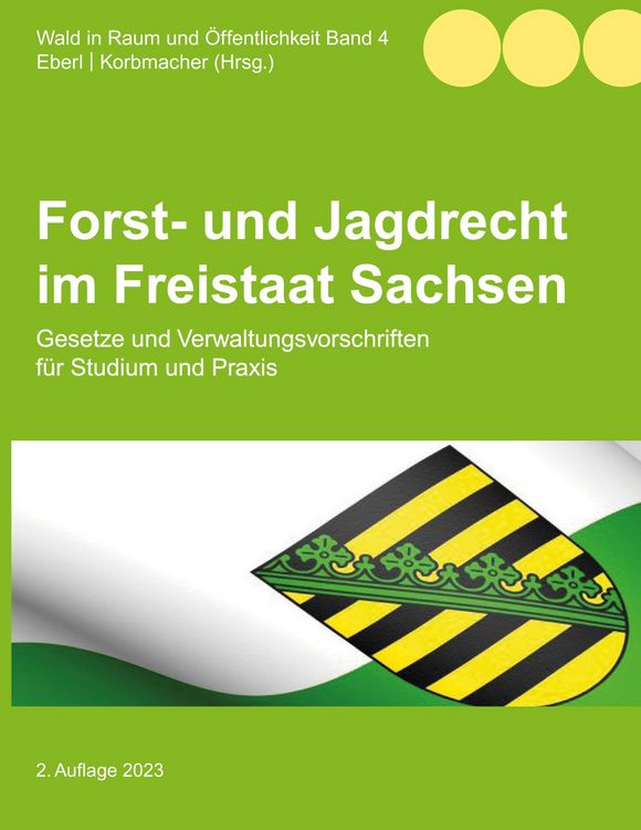 Produktbild: Forst- und Jagdrecht im Freistaat Sachsen