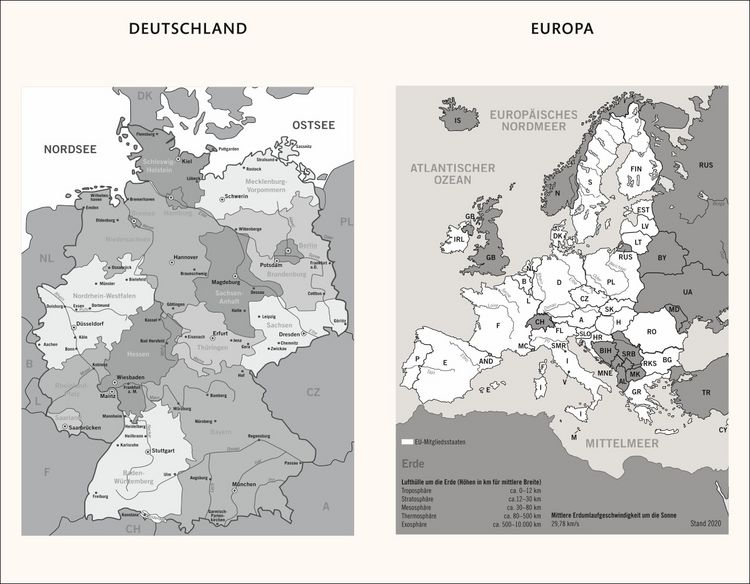 Produktbild: Kombitimer schwarz klein 2027