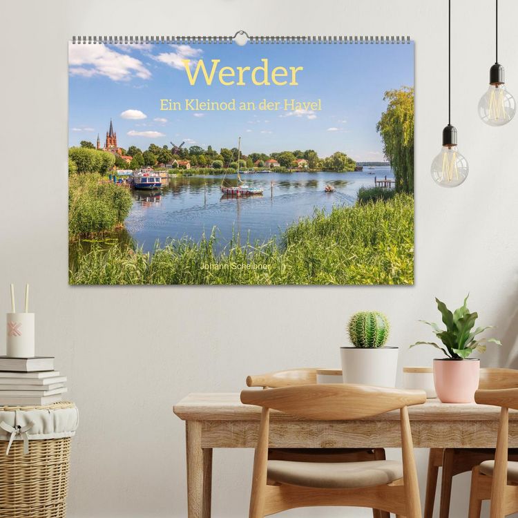 Produktbild: Werder - ein Kleinod an der Havel (Wandkalender 2026 DIN A2 quer), CALVENDO Monatskalender