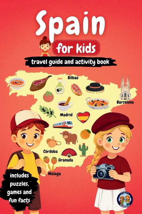 Produktbild: Spain for Kids - Travel Guide and Activity Book