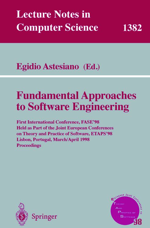 Produktbild: Fundamental Approaches to Software Engineering