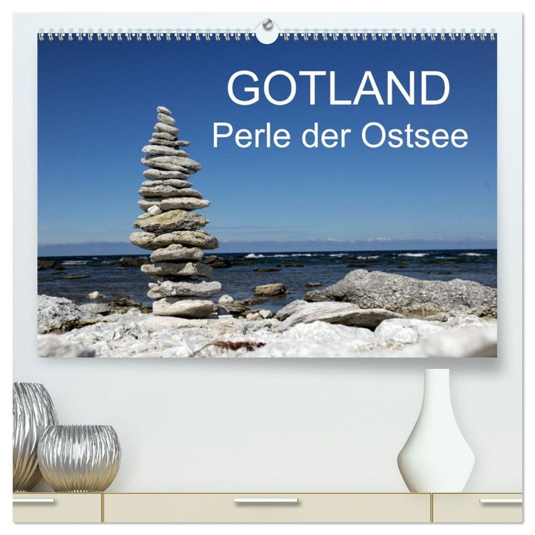 Produktbild: Gotland - Perle der Ostsee (hochwertiger Premium Wandkalender 2026 DIN A2 quer), Kunstdruck in Hochglanz