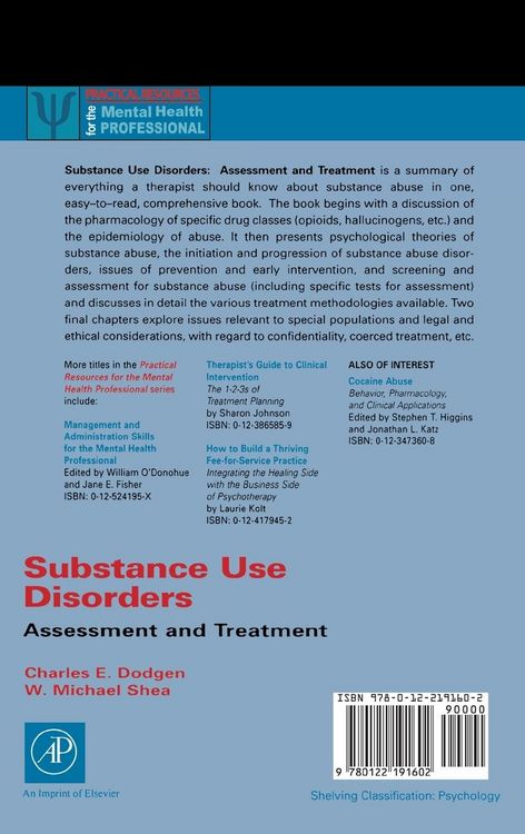 Produktbild: Dodgen, C: Substance Use Disorders