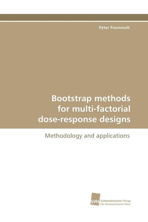 Produktbild: Bootstrap methods for multi-factorial dose-response designs