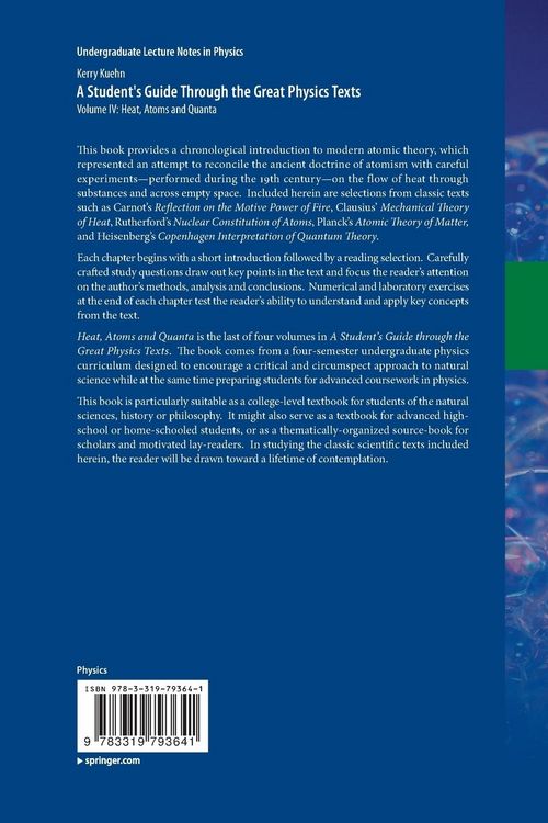 Produktbild: A Student's Guide Through the Great Physics Texts