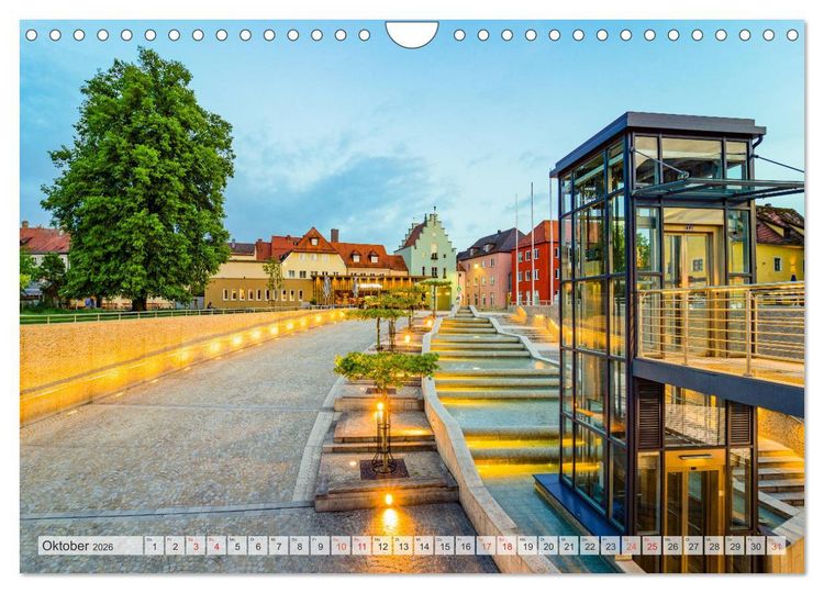 Produktbild: Neumarkt in der Oberpfalz Impressionen (Wandkalender 2026 DIN A4 quer), CALVENDO Monatskalender