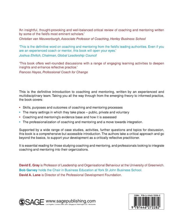 Produktbild: A Critical Introduction to Coaching and Mentoring