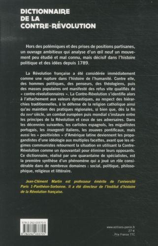 Produktbild: Dictionnaire de la contre-r&eacute;volution (XVIIIe-XXe si&egrave;cle)