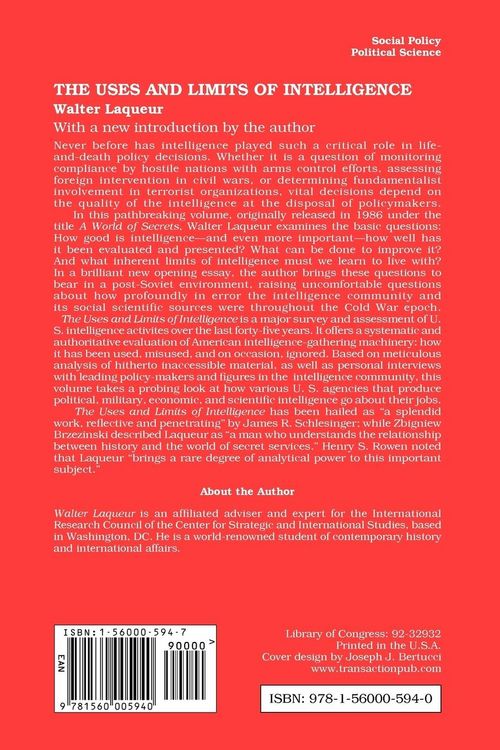 Produktbild: The Uses and Limits of Intelligence