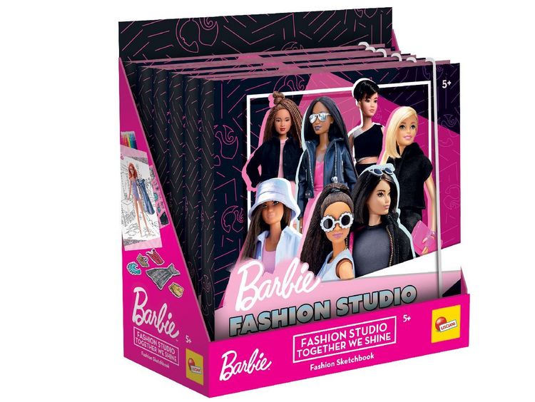 Produktbild: Barbie Sketch Book Together We Shine - Fashion Studio (In Display of 6 PCS)