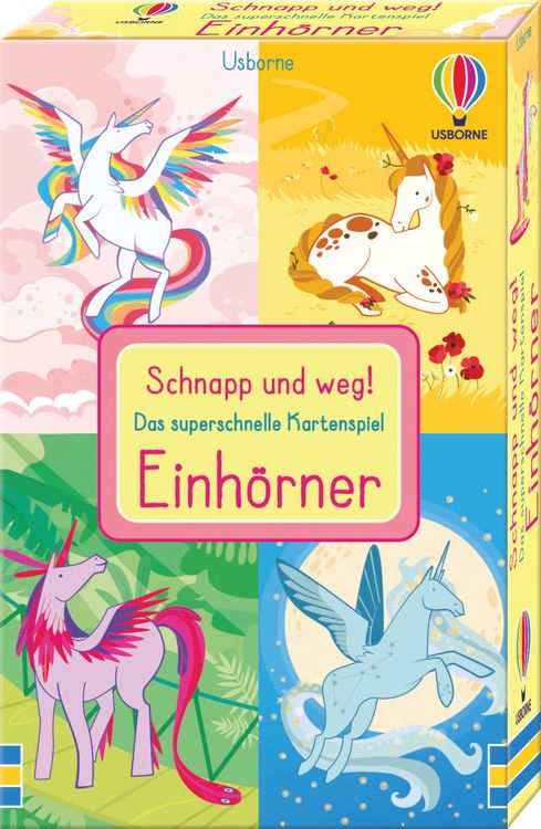 Produktbild: Schnapp und weg! Das superschnelle Kartenspiel: Einhörner