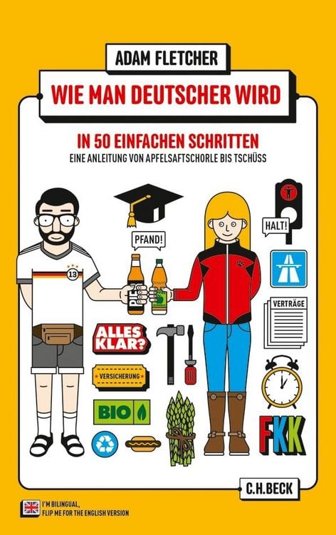 Produktbild: Wie man Deutscher wird in 50 einfachen Schritten / How to be German in 50 easy steps