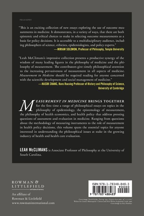 Produktbild: Measurement in Medicine