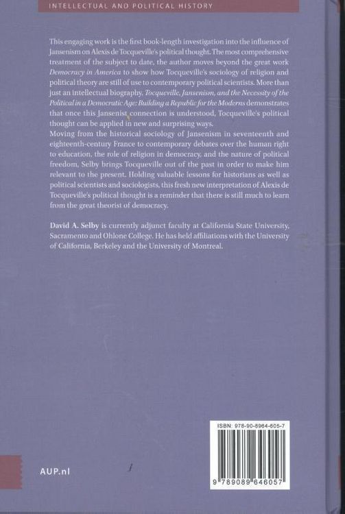Produktbild: Tocqueville, Jansenism, and the Necessity of the Political in a Democratic Age