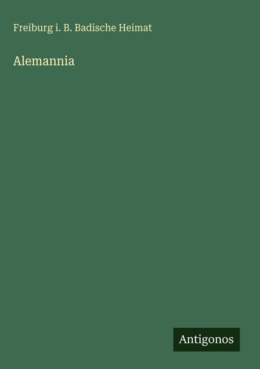 Produktbild: Alemannia