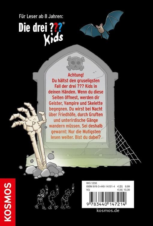 Produktbild: Die drei ??? Kids, Das gruseligste Buch aller Zeiten