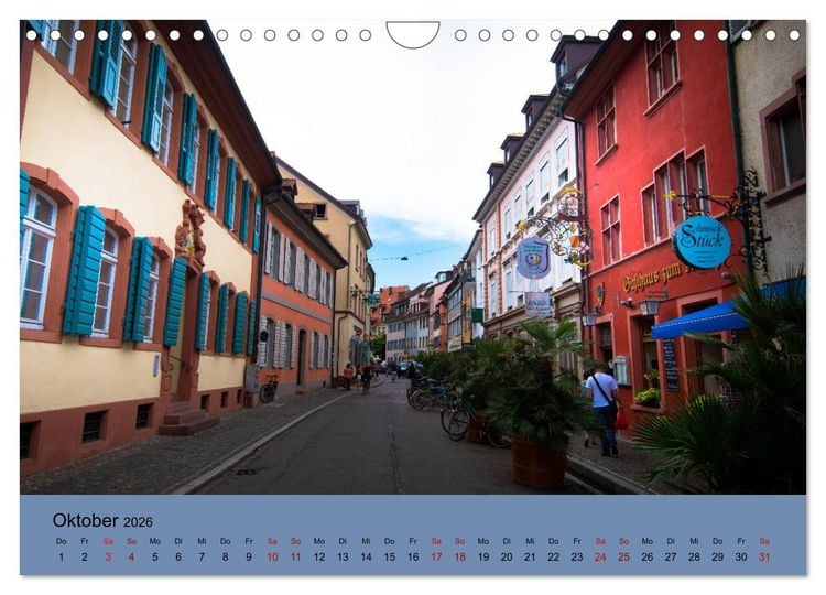 Produktbild: Wundervolles Freiburg (Wandkalender 2026 DIN A4 quer), CALVENDO Monatskalender