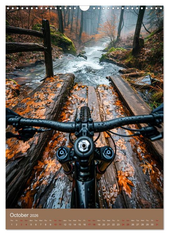 Produktbild: Downhill Adrenaline (Wall Calendar 2026 DIN A3 portrait), CALVENDO 12 Month Wall Calendar