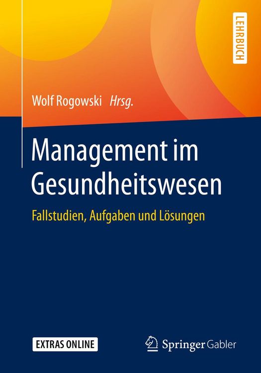 Produktbild: Management im Gesundheitswesen