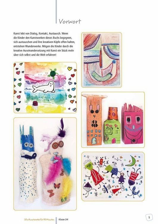 Produktbild: 20 x Kunstwerke f&uuml;r 90 Minuten - Klasse 3/4