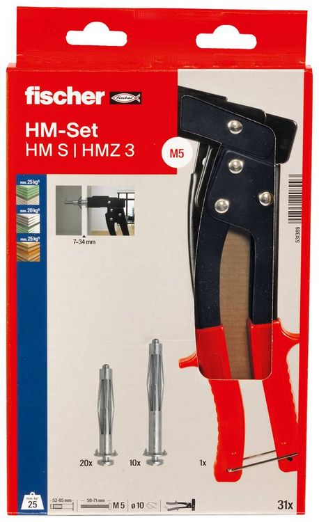 Produktbild: Fischer 531389 Montage-Set 1St.