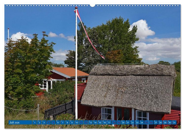 Produktbild: Lolland Insel Radtour = Projekt # 330 (hochwertiger Premium Wandkalender 2026 DIN A2 quer), Kunstdruck in Hochglanz