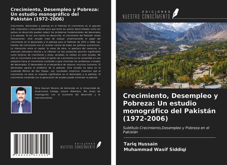 Produktbild: Crecimiento, Desempleo y Pobreza: Un estudio monogr&aacute;fico del Pakist&aacute;n (1972-2006)