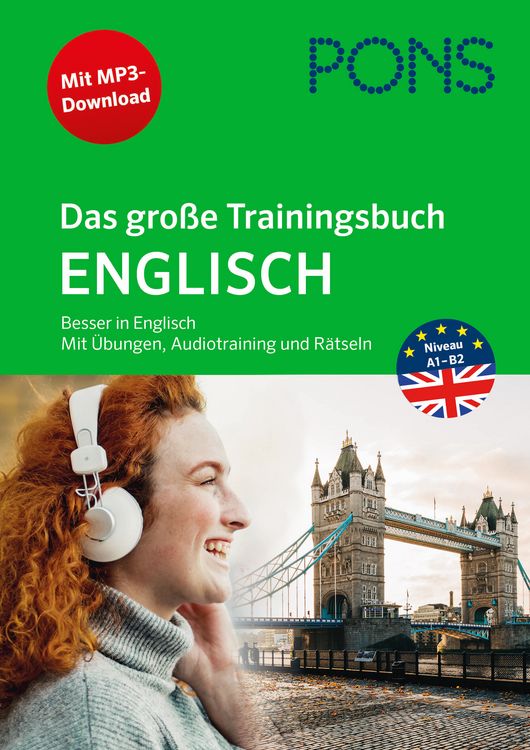 Produktbild: PONS Das gro&szlig;e Trainingsbuch Englisch