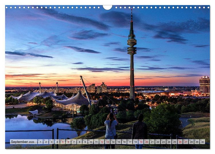 Produktbild: Metropolen - Weltst&auml;dte im magischen Licht (Wandkalender 2026 DIN A3 quer), CALVENDO Monatskalender