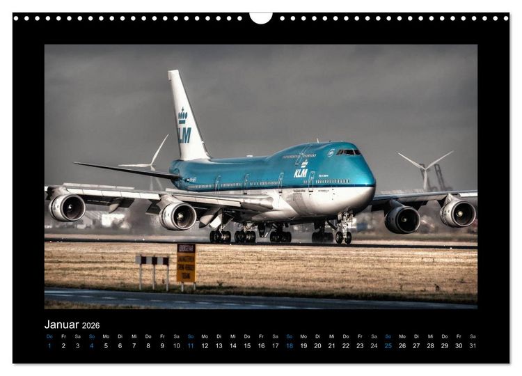 Produktbild: Faszination Luftfahrt (Wandkalender 2026 DIN A3 quer), CALVENDO Monatskalender