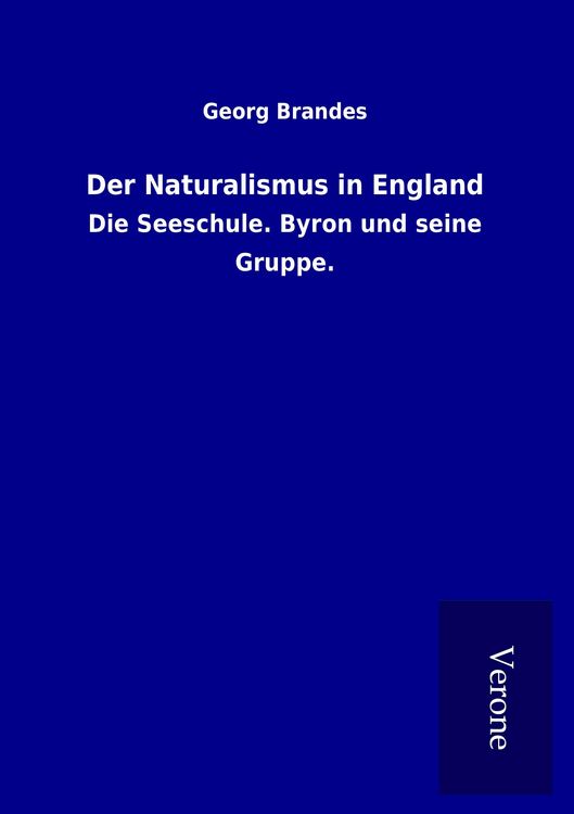 Produktbild: Der Naturalismus in England