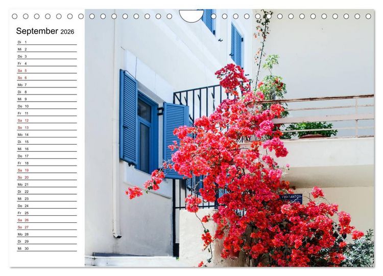 Produktbild: Griechische Insel Kos (Wandkalender 2026 DIN A4 quer), CALVENDO Monatskalender