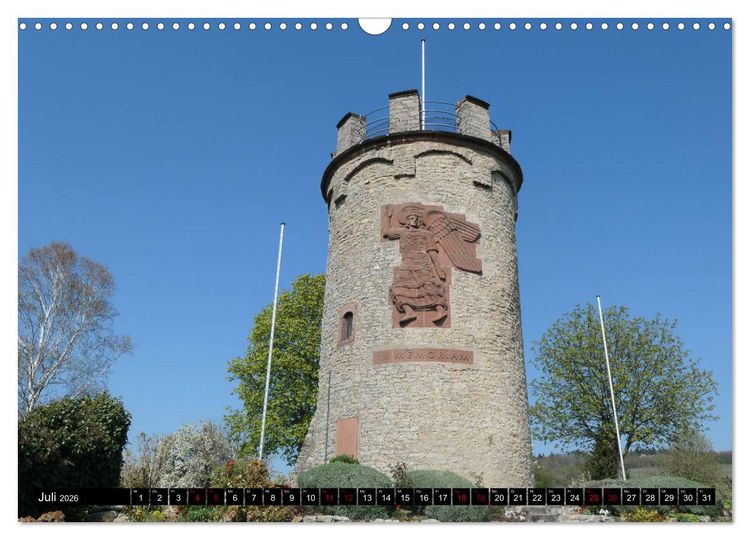 Produktbild: Badisch sympathisch Weingarten (Wandkalender 2026 DIN A3 quer), CALVENDO Monatskalender