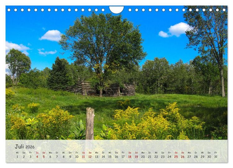Produktbild: Vier Jahreszeiten - Eine Welt (Wandkalender 2026 DIN A4 quer), CALVENDO Monatskalender