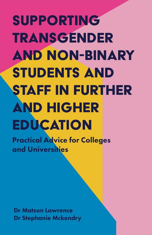 Produktbild: Supporting Transgender and Non-Binary Students and Staff in Further and Higher Education