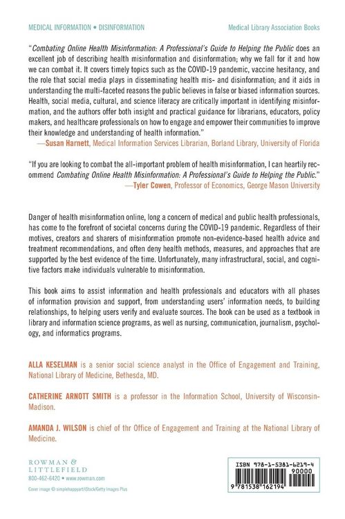 Produktbild: Combating Online Health Misinformation